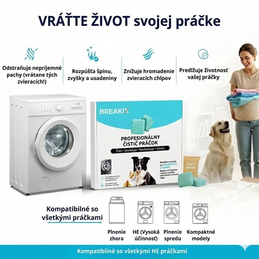 Profesionalno sredstvo za čišćenje perilice rublja – aktivni enzimi