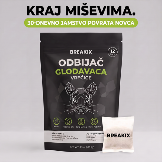 Kraj miševima – Breakix vrećice protiv glodavaca